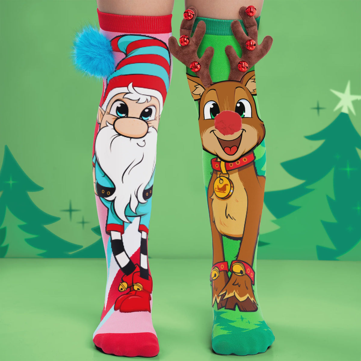 Christmas (Santa & Reindeer) Socks