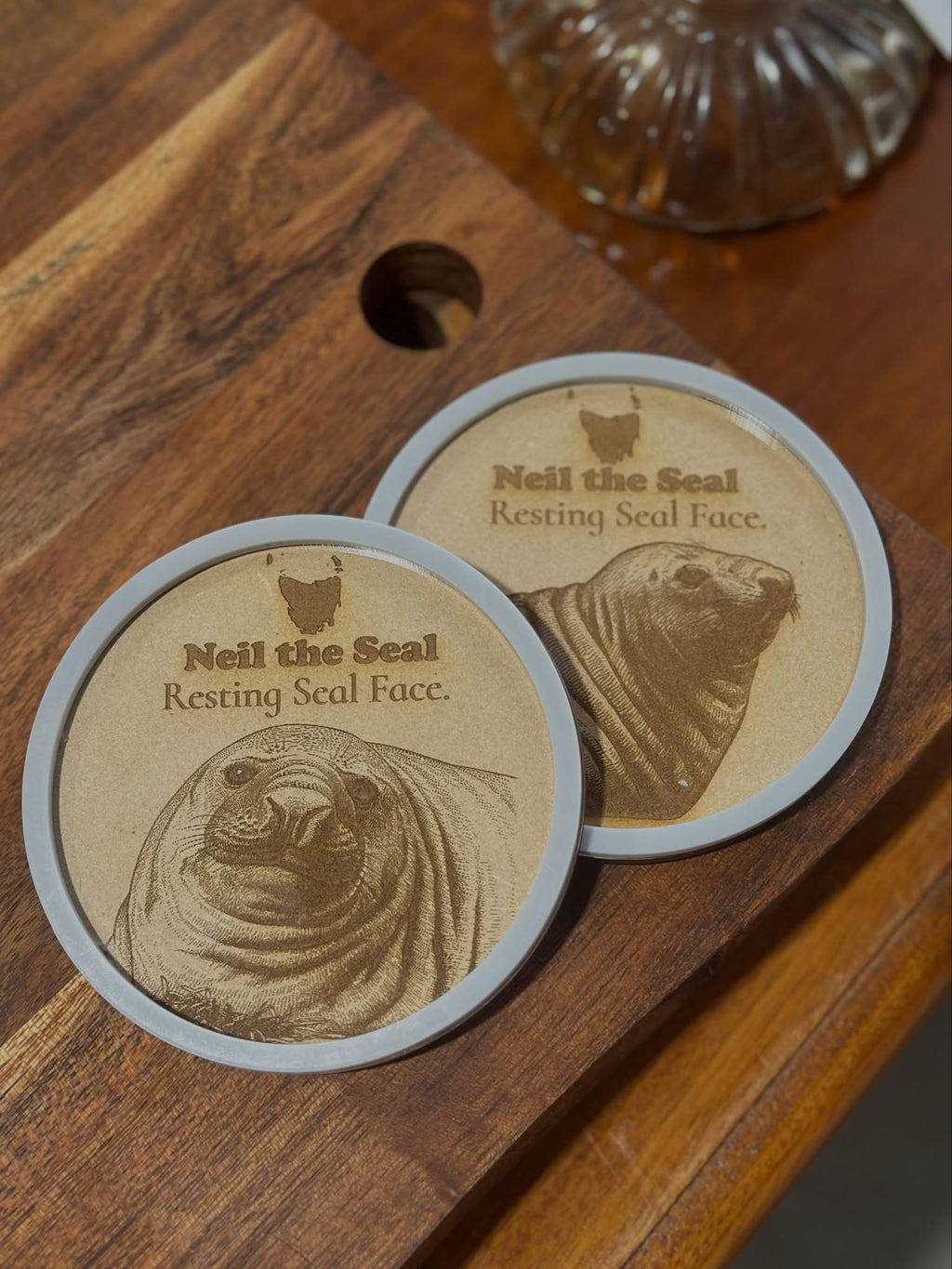 Neil The Seal Coasters