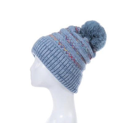 Blue beanie