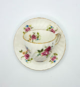 Vintage Teacup Set (1 Plate + 1 Cup): Serial Number 2507