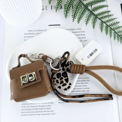 Brown Mini Handbag Bag Charm